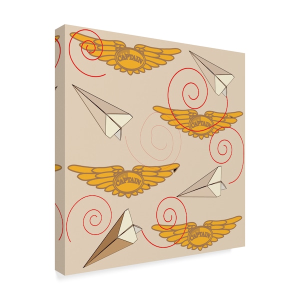 Sher Sester 'Planes And Wings' Canvas Art,14x14